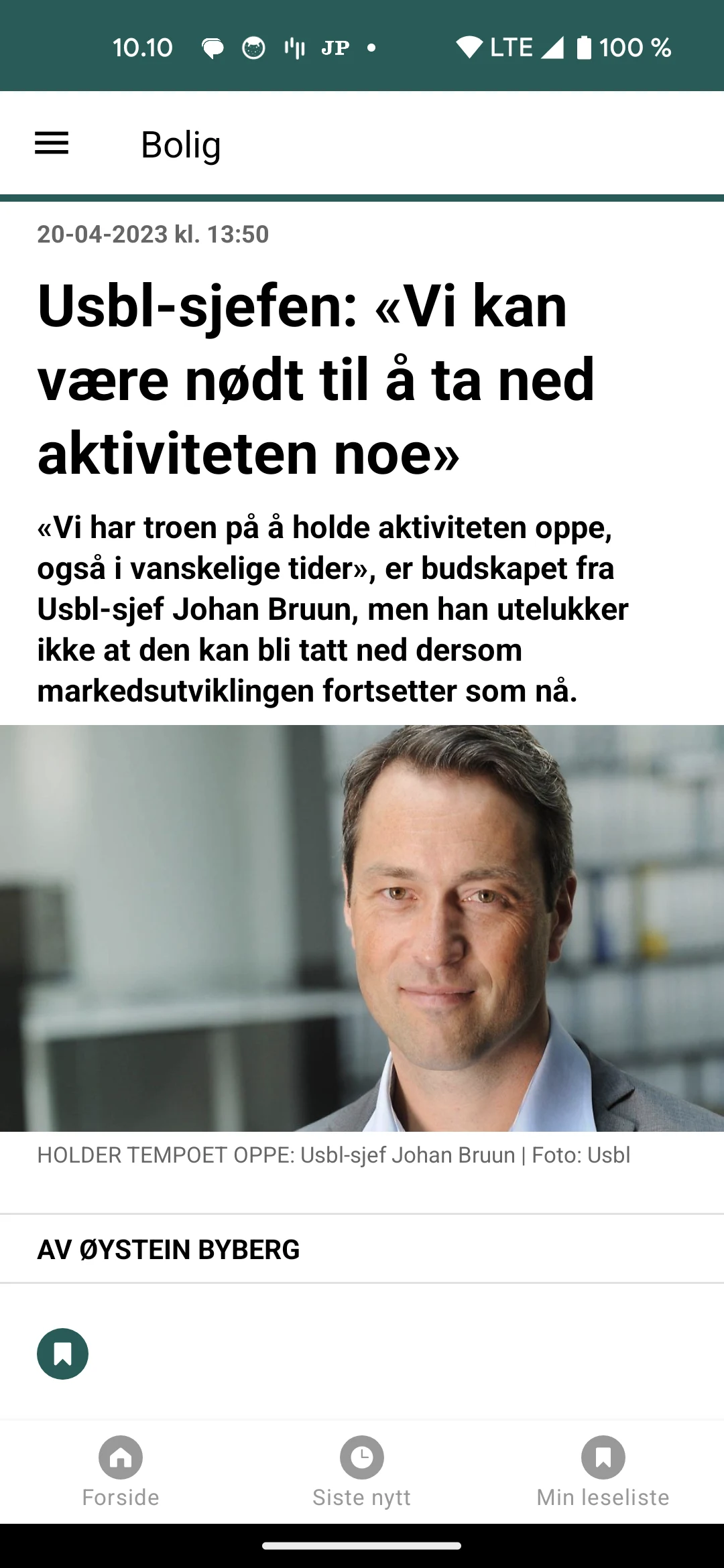 EiendomsWatch Norge screenshot